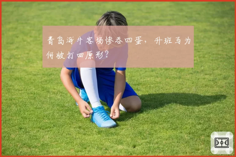 青岛海牛客场惨吞四蛋，升班马为何被打回原形？